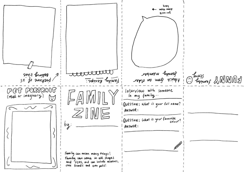 Zine-making with Sarah Taylor Silverwood - The Barber Institute of Fine