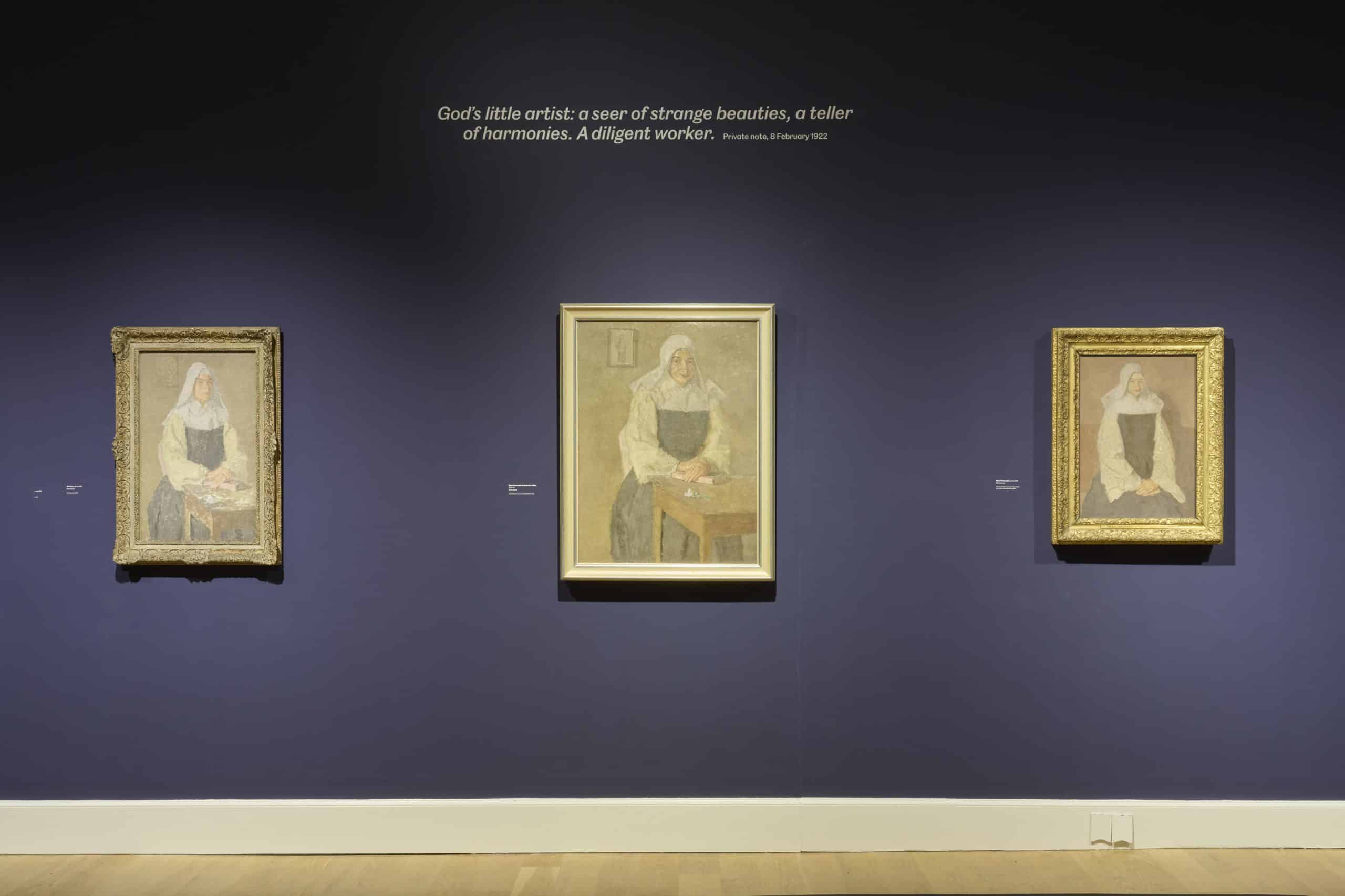 Installation View - Gwen John: Strange Beauties. Photo courtesy of National Galleries of Scotland 2